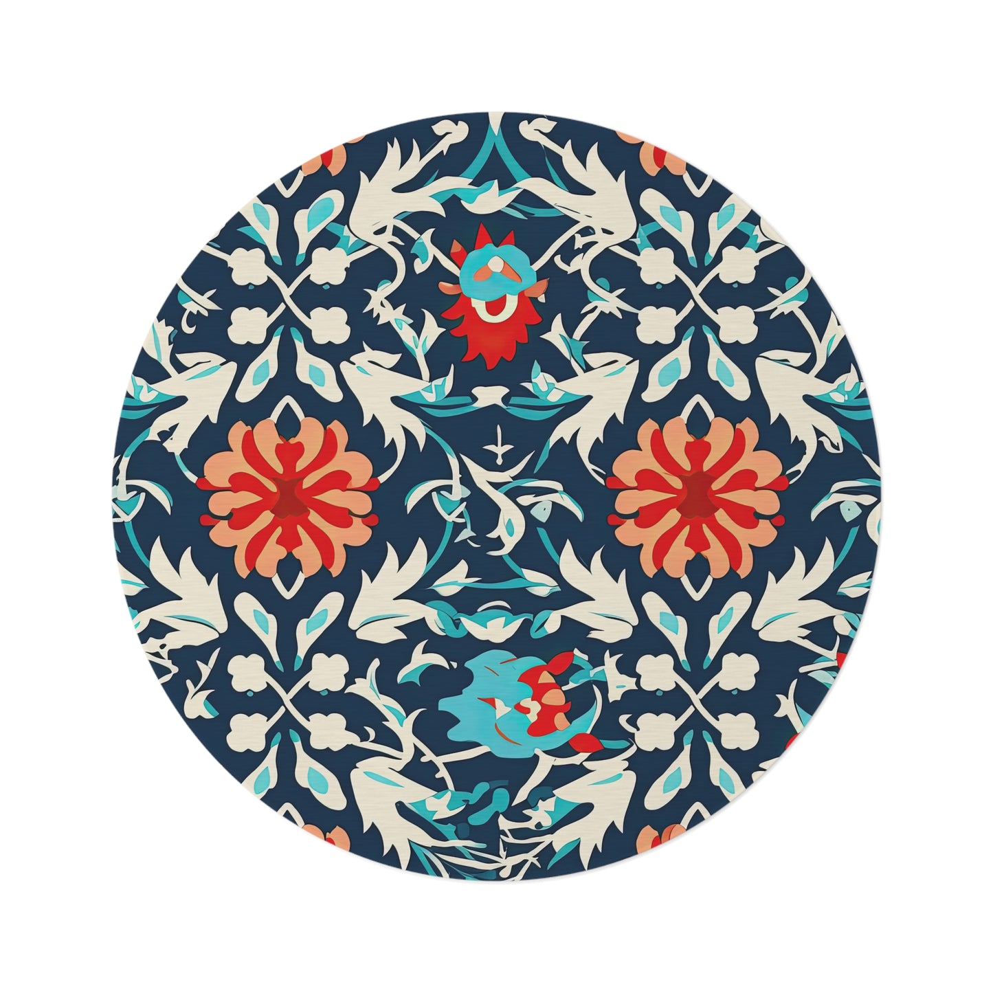 Nomadic Nightscape . Round Rug