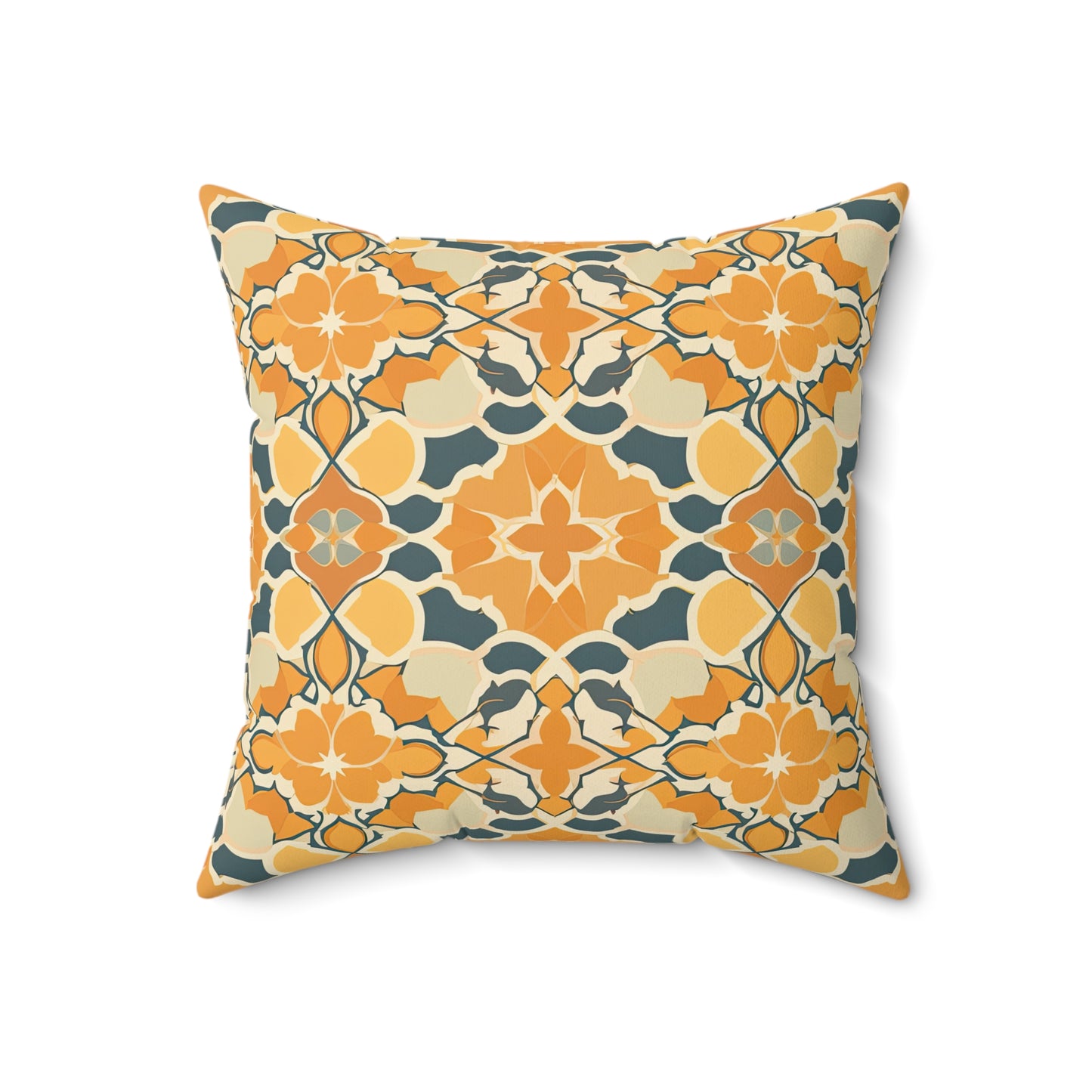 Desert Rose Rhapsody. Spun Polyester Square Pillow