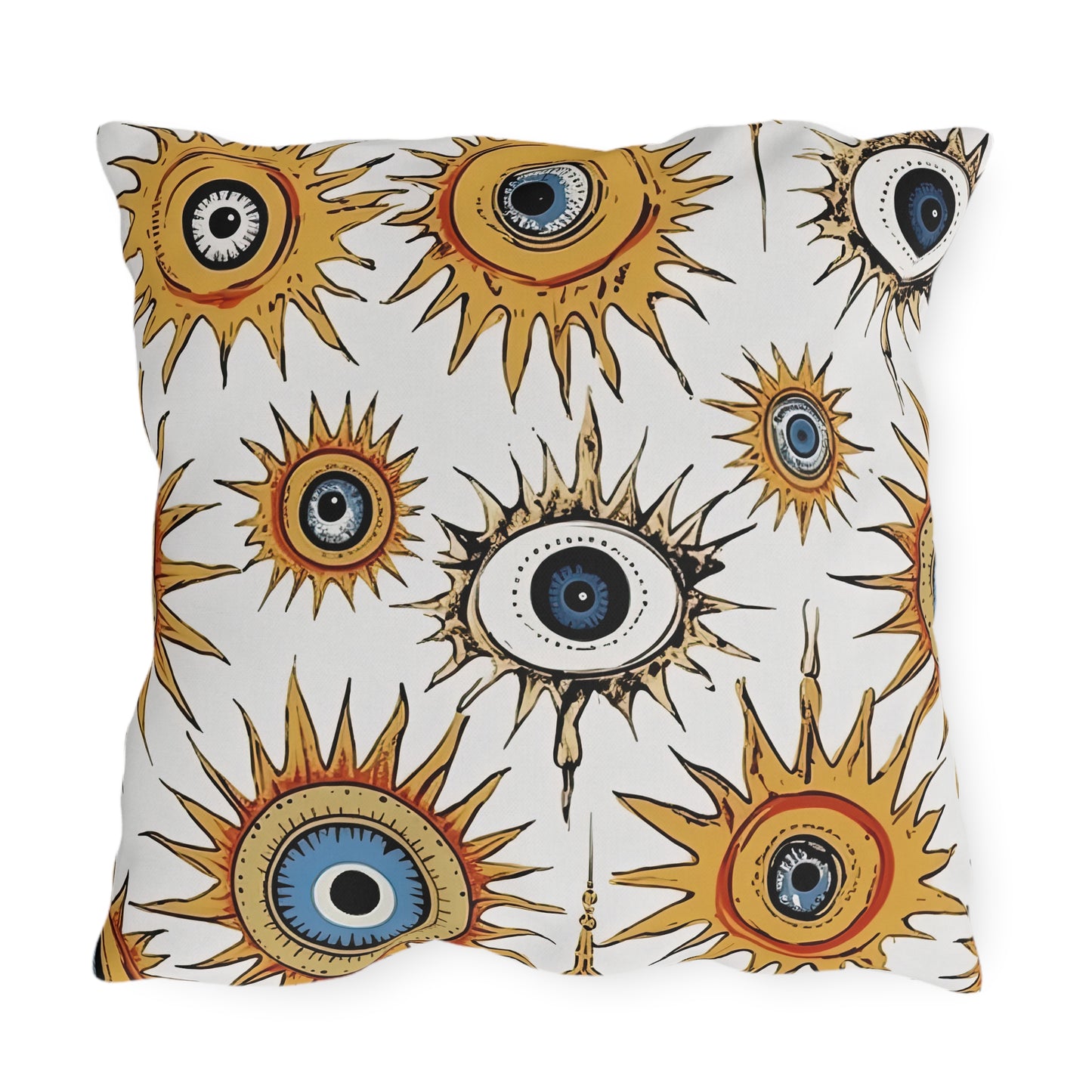 Ethereal Eyeful. Outdoor Pillows