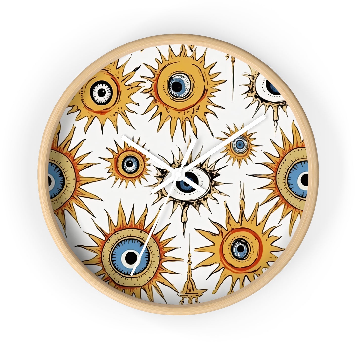 Wall Clock.Ethereal Eyeful