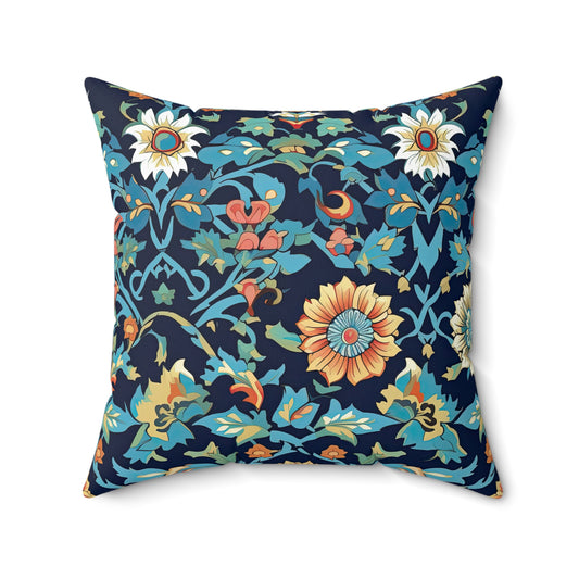 Spice Bazaar Sonata . Spun Polyester Square Pillow