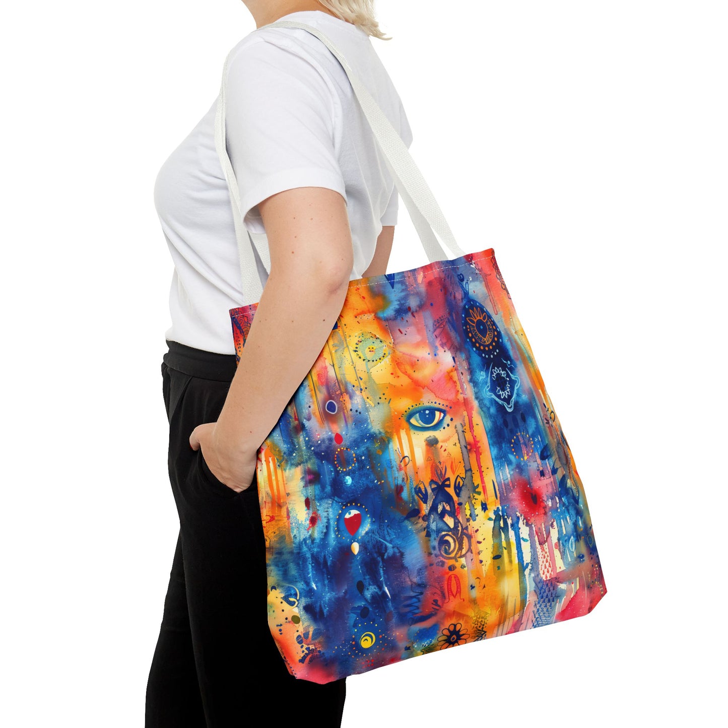 Rainbow Shield . Tote Bag for Everyday Use