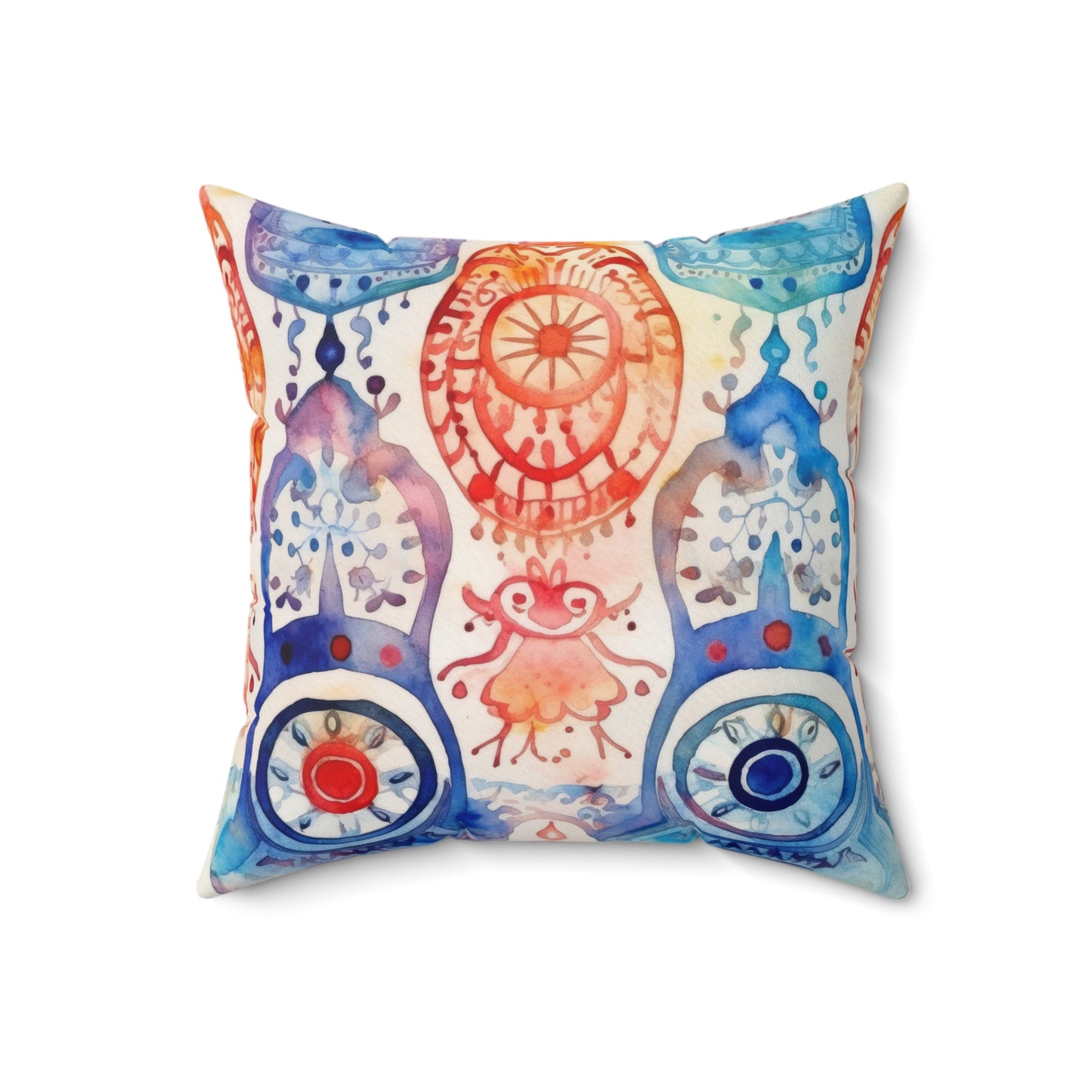 Omen of Hands.Spun Polyester Square Pillow