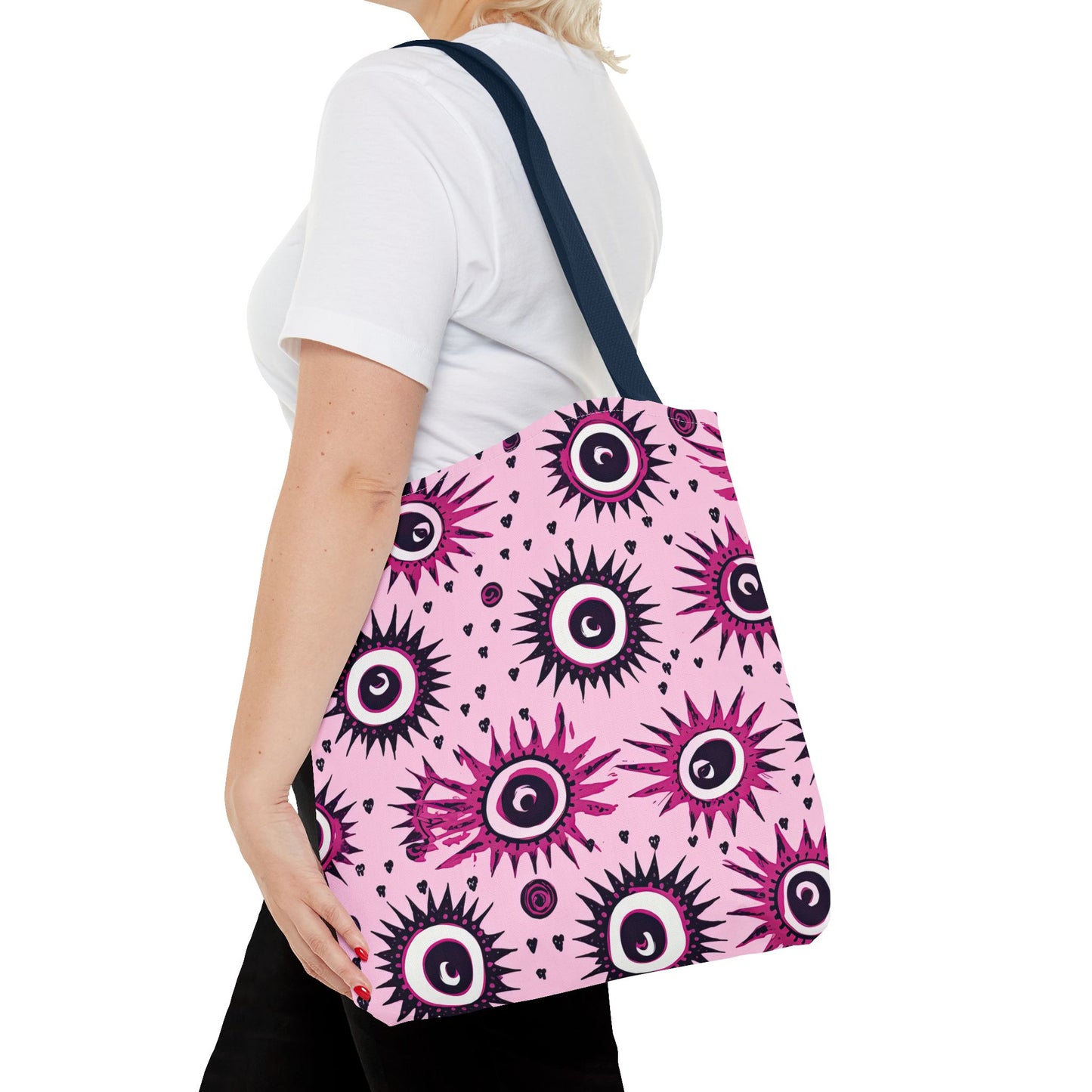 Evil Pink Eye. Tote Bag for Everyday Use