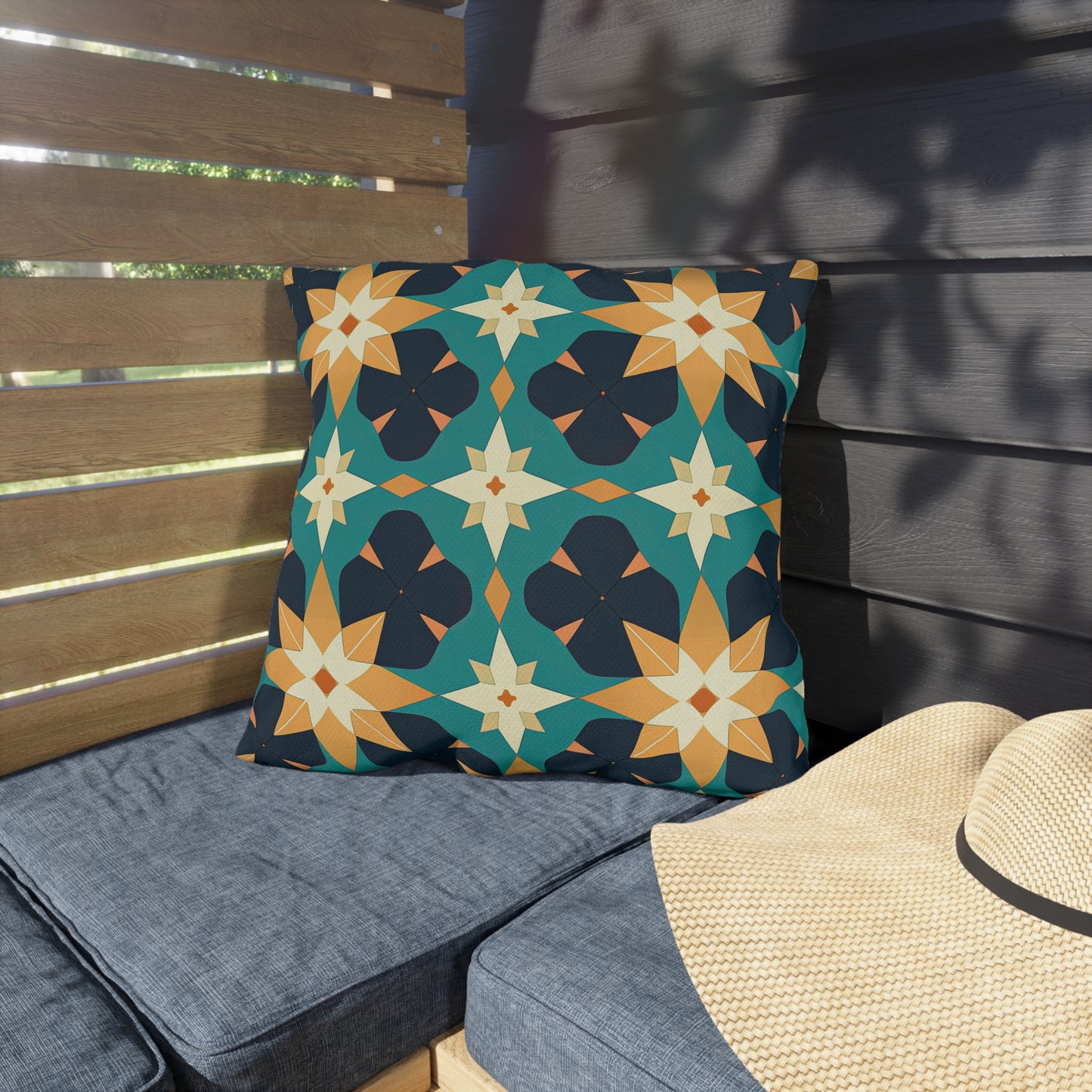 Kasbah Kaleidoscope. Outdoor Pillows