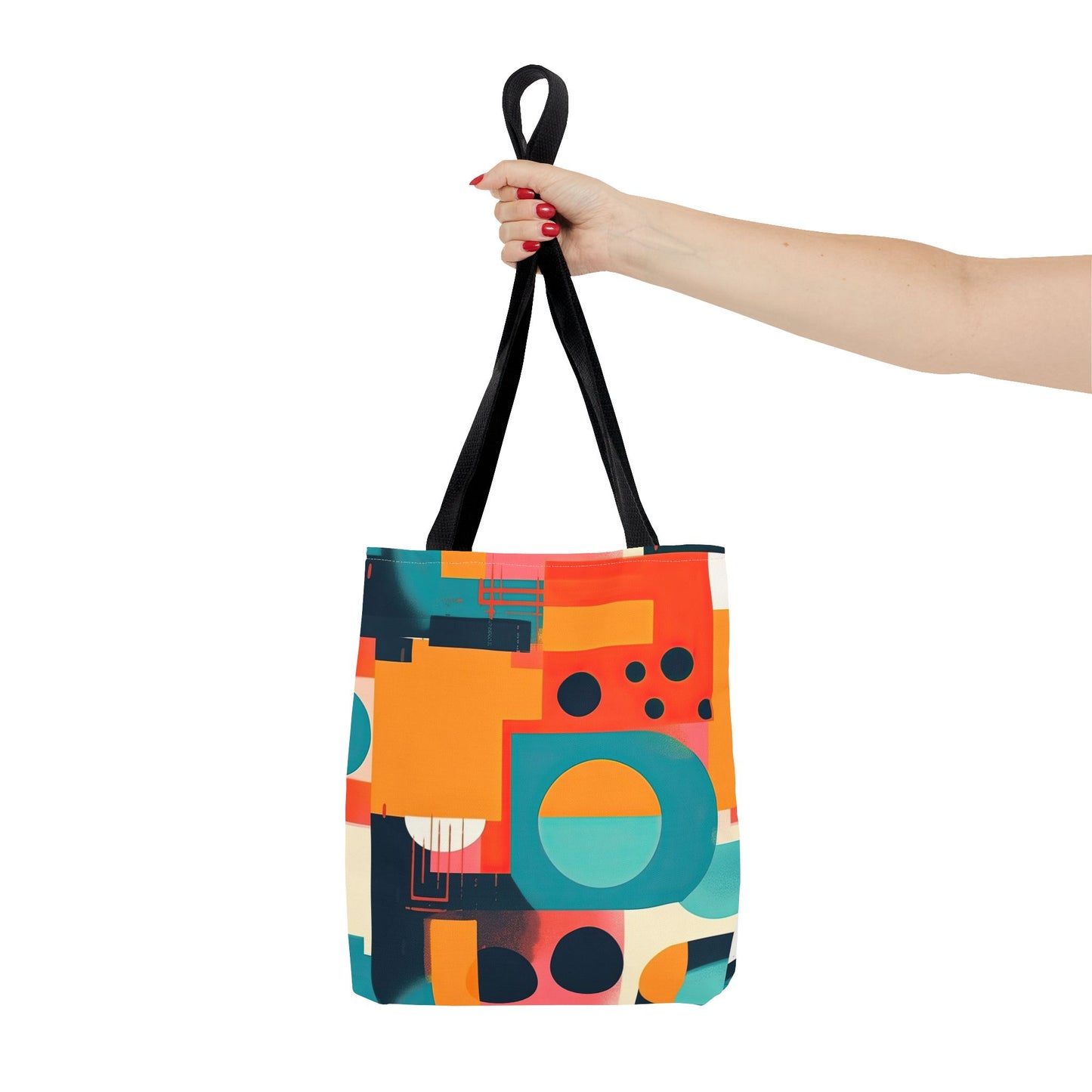 Neon Echoes. Tote Bag for Everyday Use