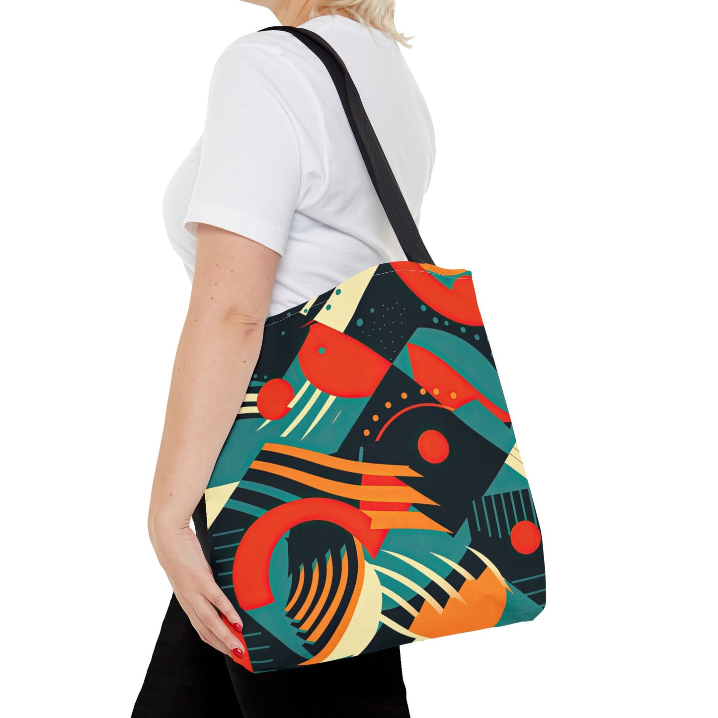 Timeless Techscape. Tote Bag for Everyday Use