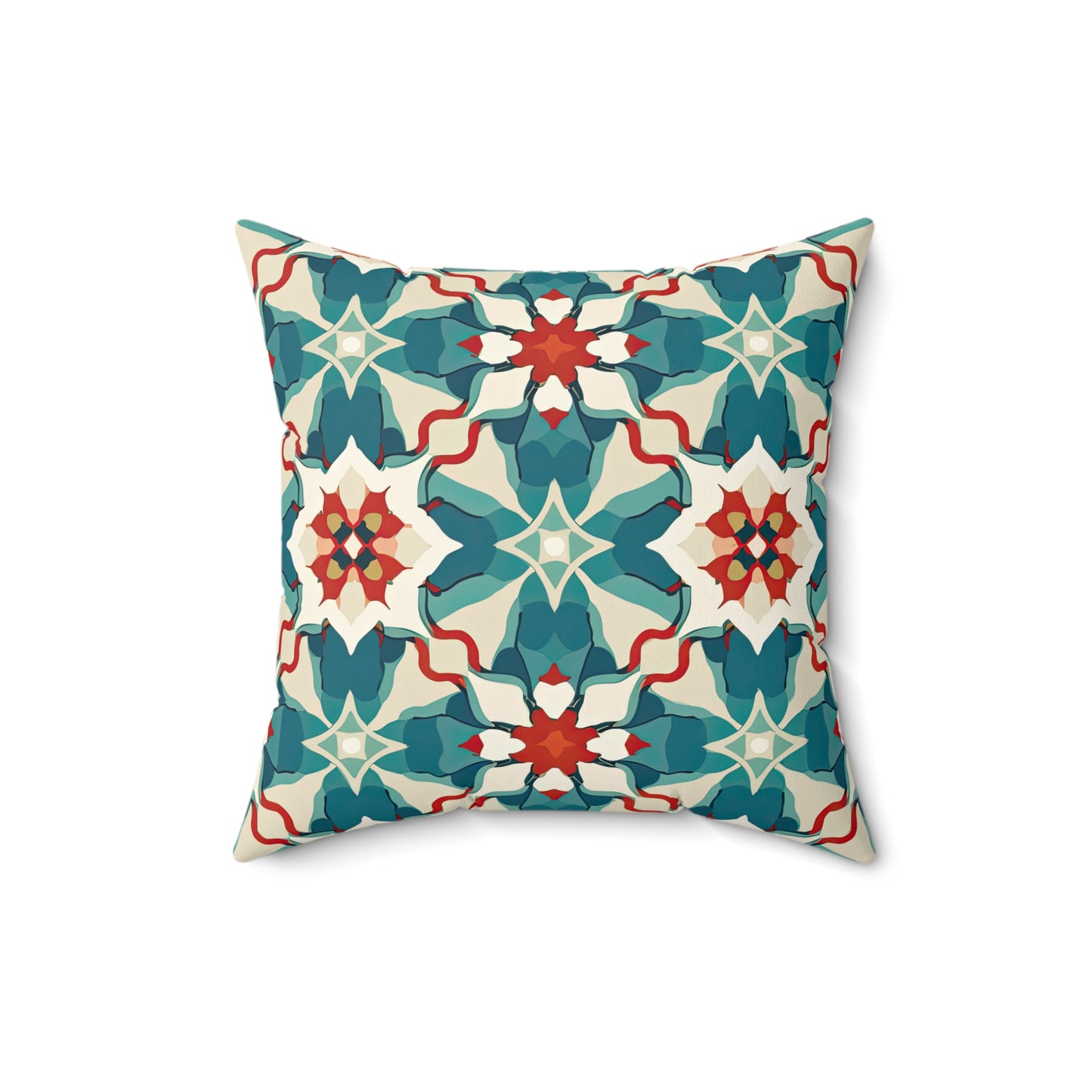 Atlas Dreamscape Fresco. Spun Polyester Square Pillow