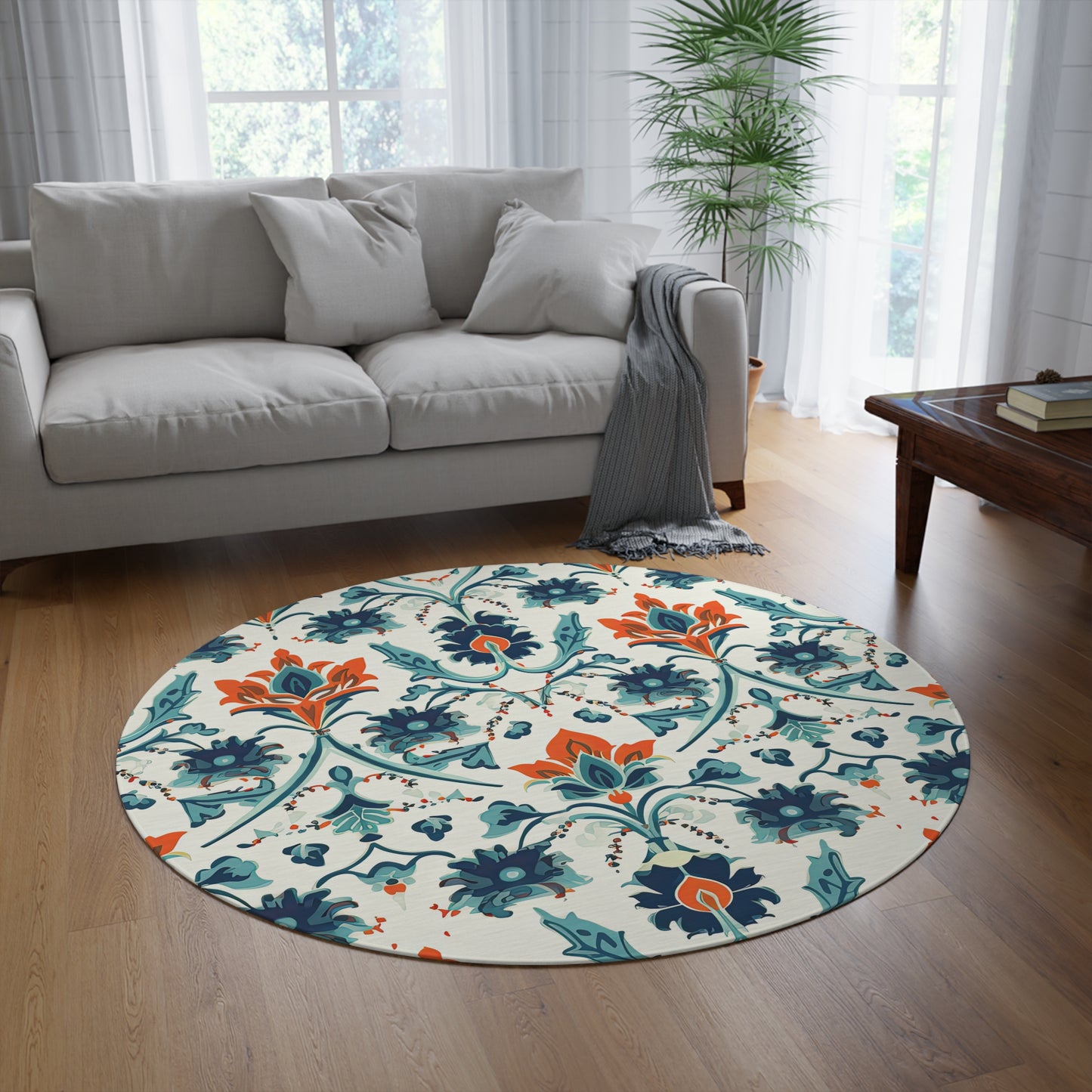 Dunes Dalliance. Round Rug