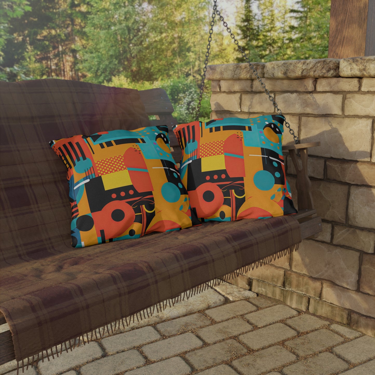 Quantum Quasar. Outdoor Pillows