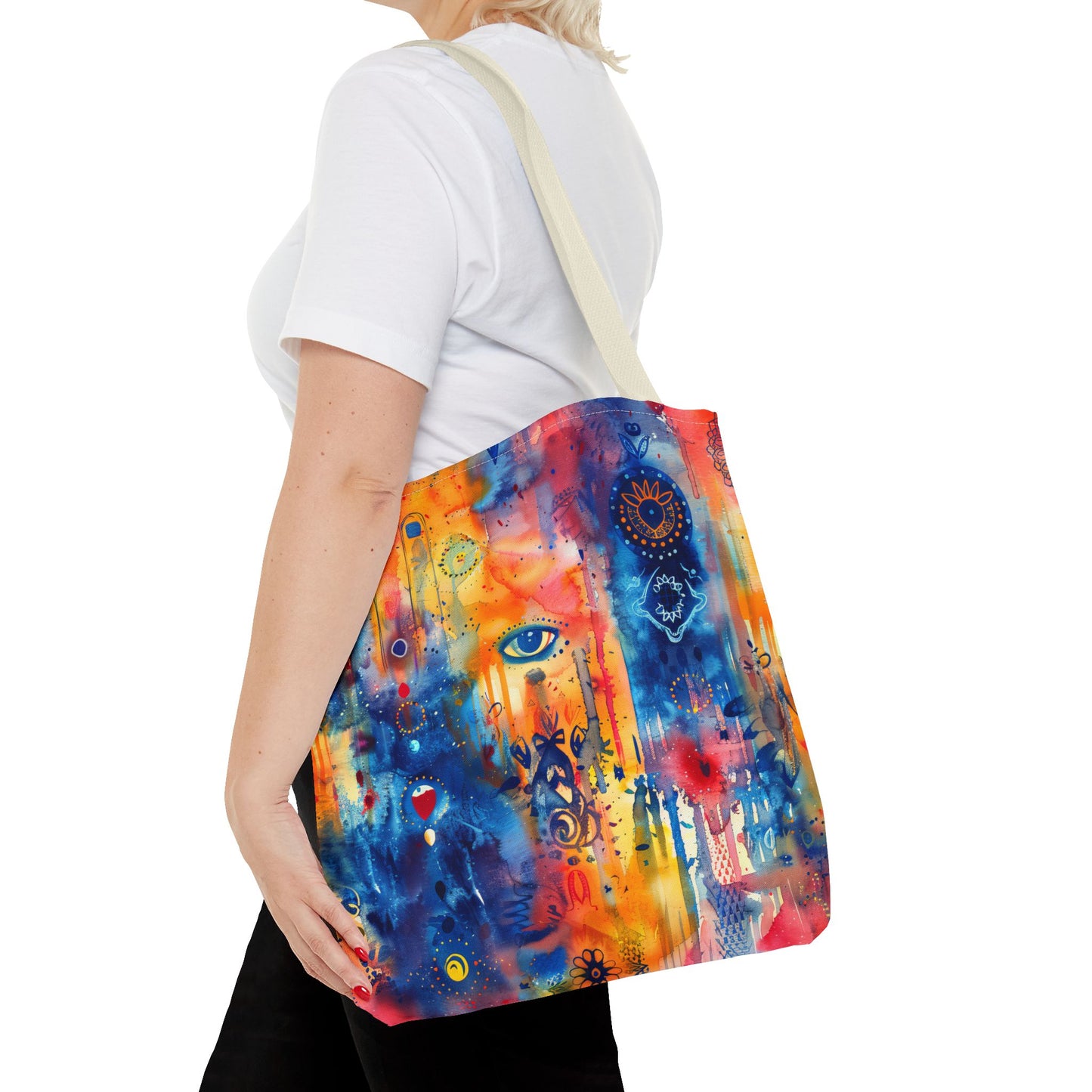 Rainbow Shield . Tote Bag for Everyday Use