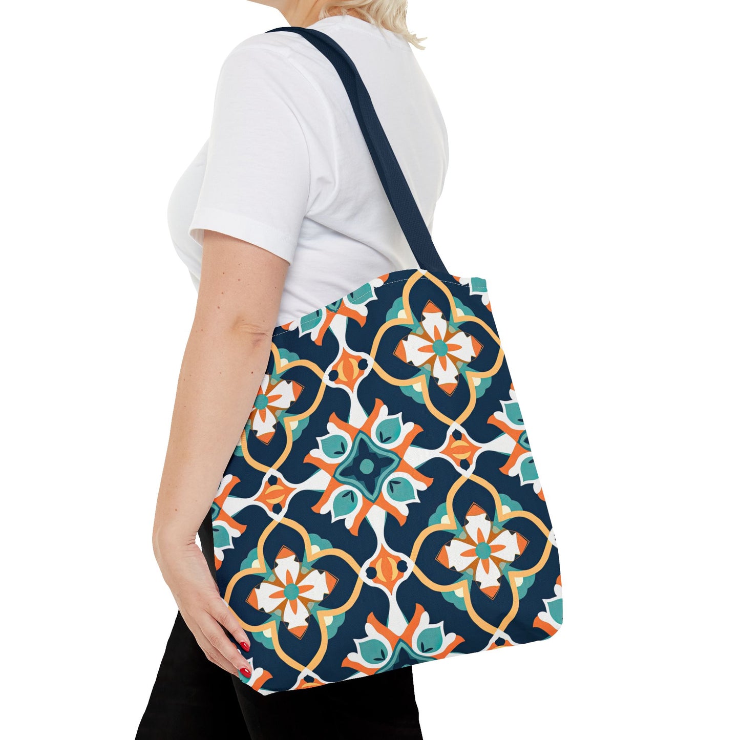 Saffron Souk Symphony. Tote Bag for Everyday Use
