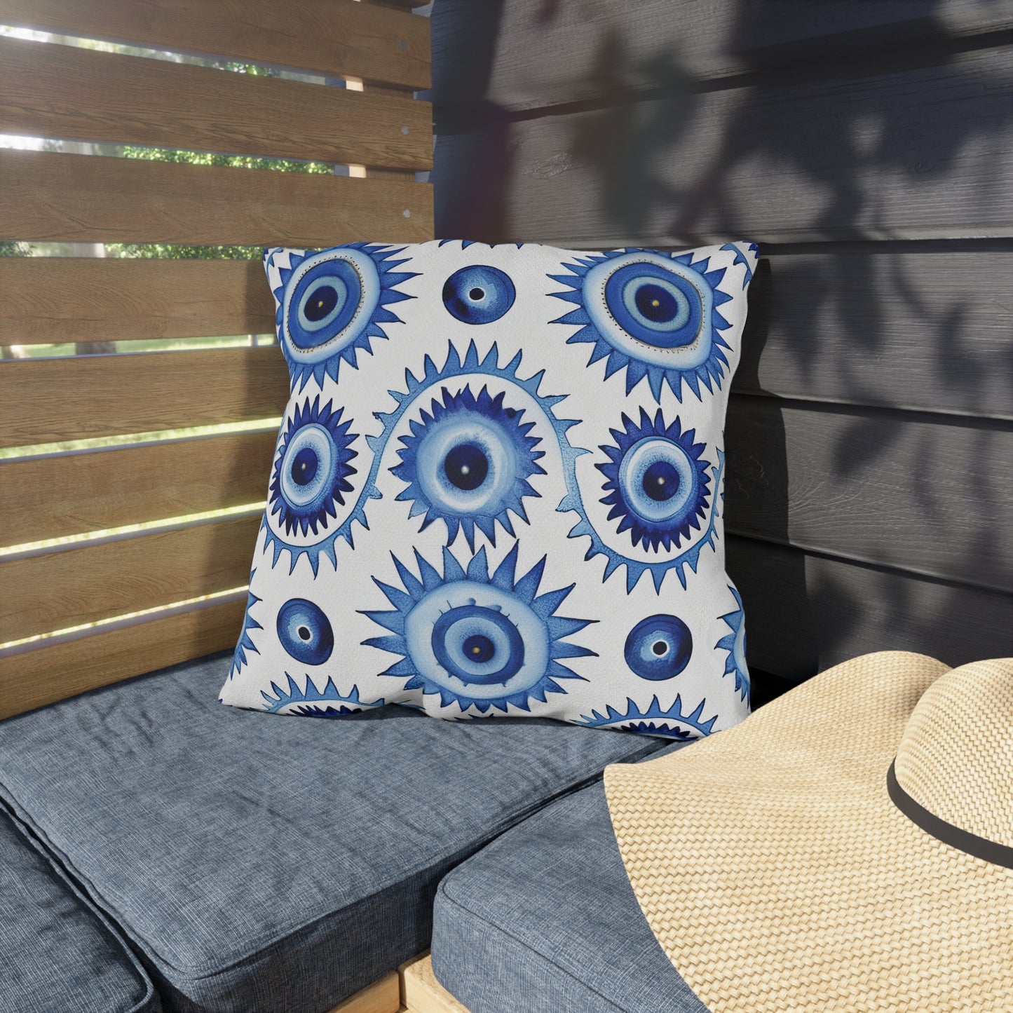 Spectral Watcher. Outdoor Pillows