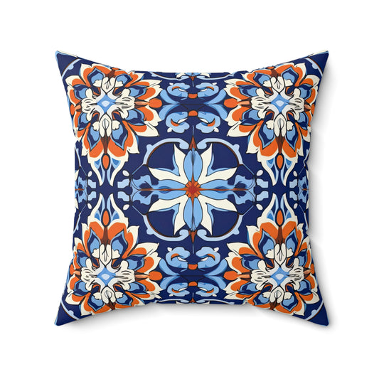 Souk Shadows Sonata . Spun Polyester Square Pillow