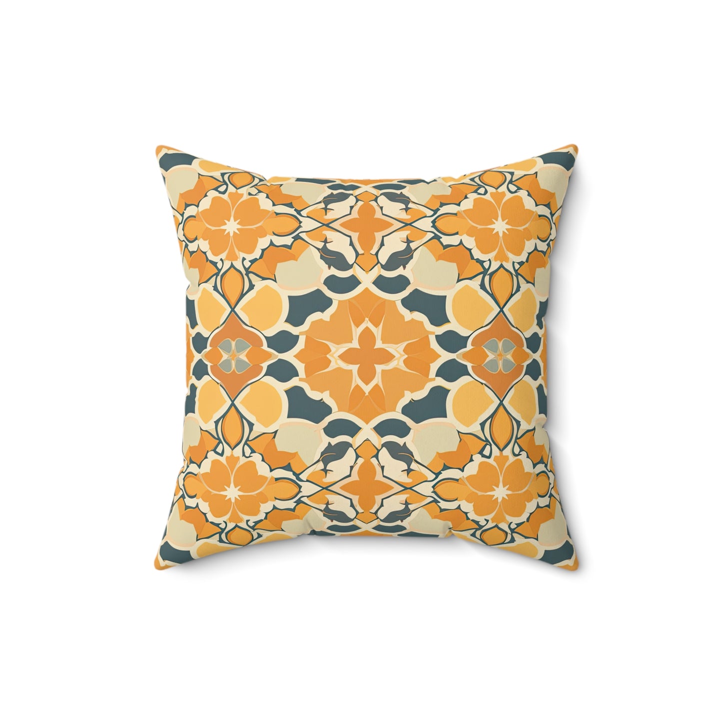 Desert Rose Rhapsody. Spun Polyester Square Pillow