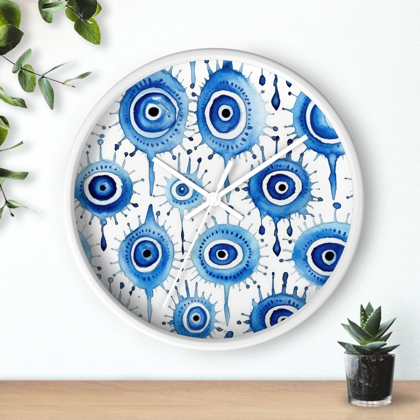 Wall Clock. Evil Eye Cry