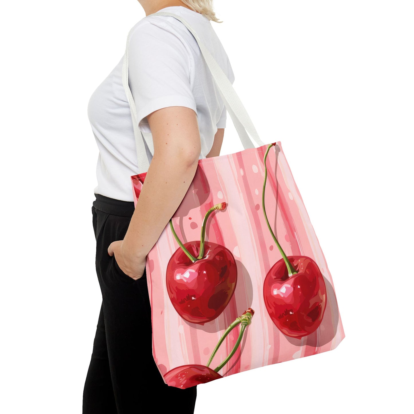 Copy of Cherry Noir. Tote Bag for Everyday Use