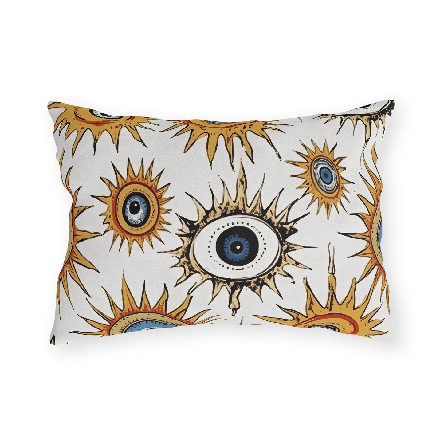 Ethereal Eyeful. Outdoor Pillows