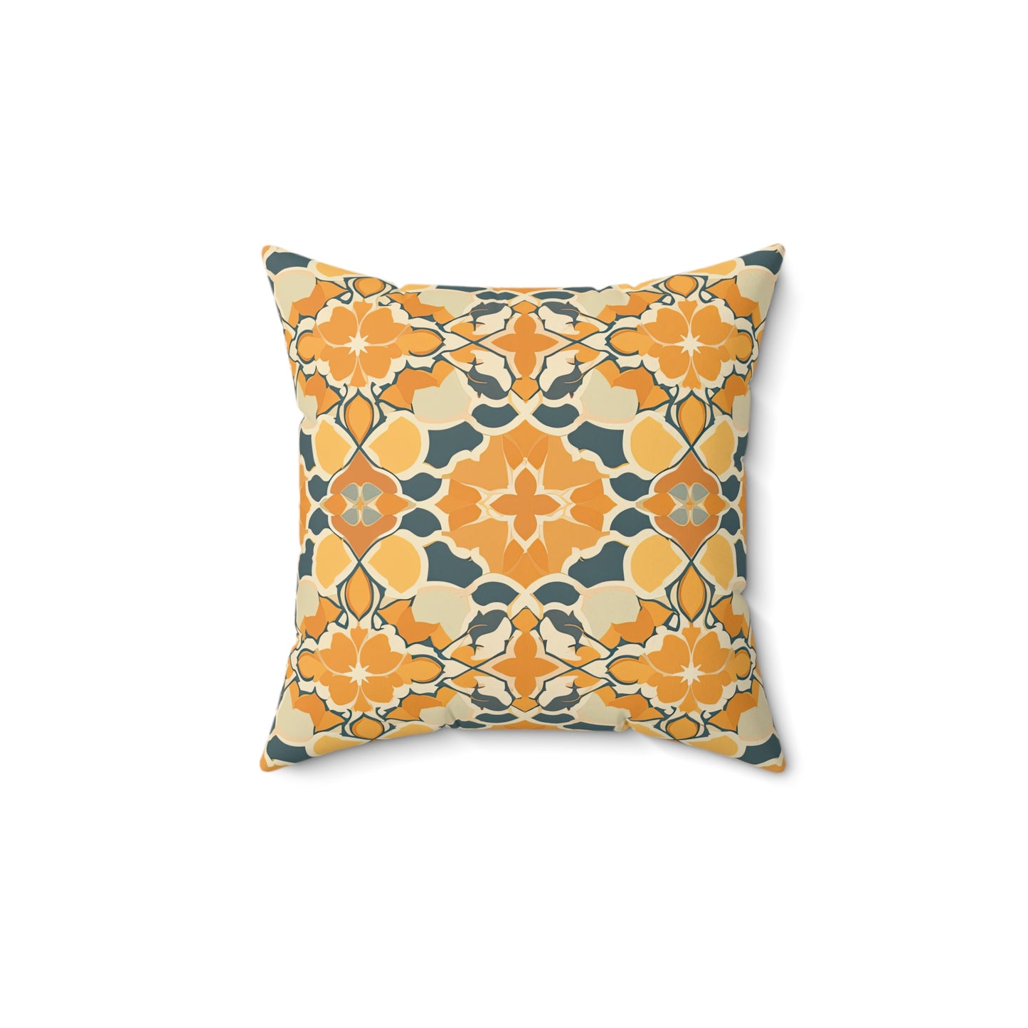 Desert Rose Rhapsody. Spun Polyester Square Pillow