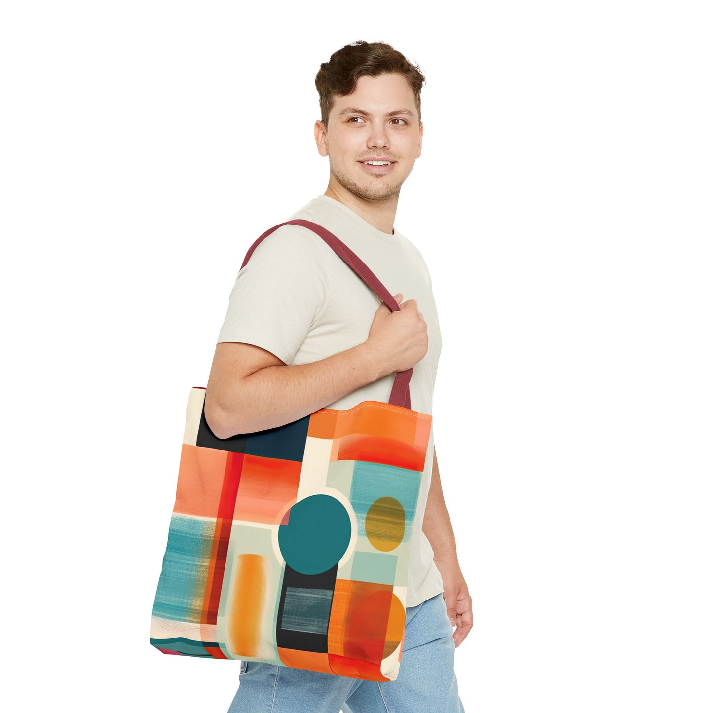 Dimensional Melody. Tote Bag for Everyday Use