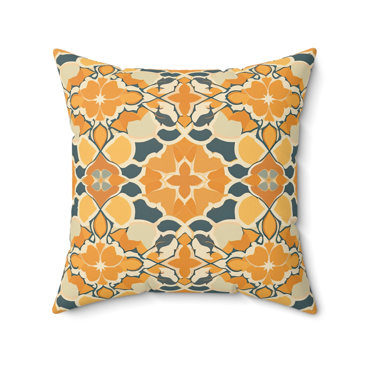 Desert Rose Rhapsody. Spun Polyester Square Pillow