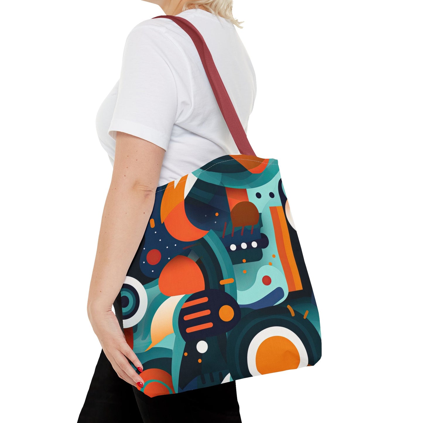Retro Futurism. Tote Bag for Everyday Use
