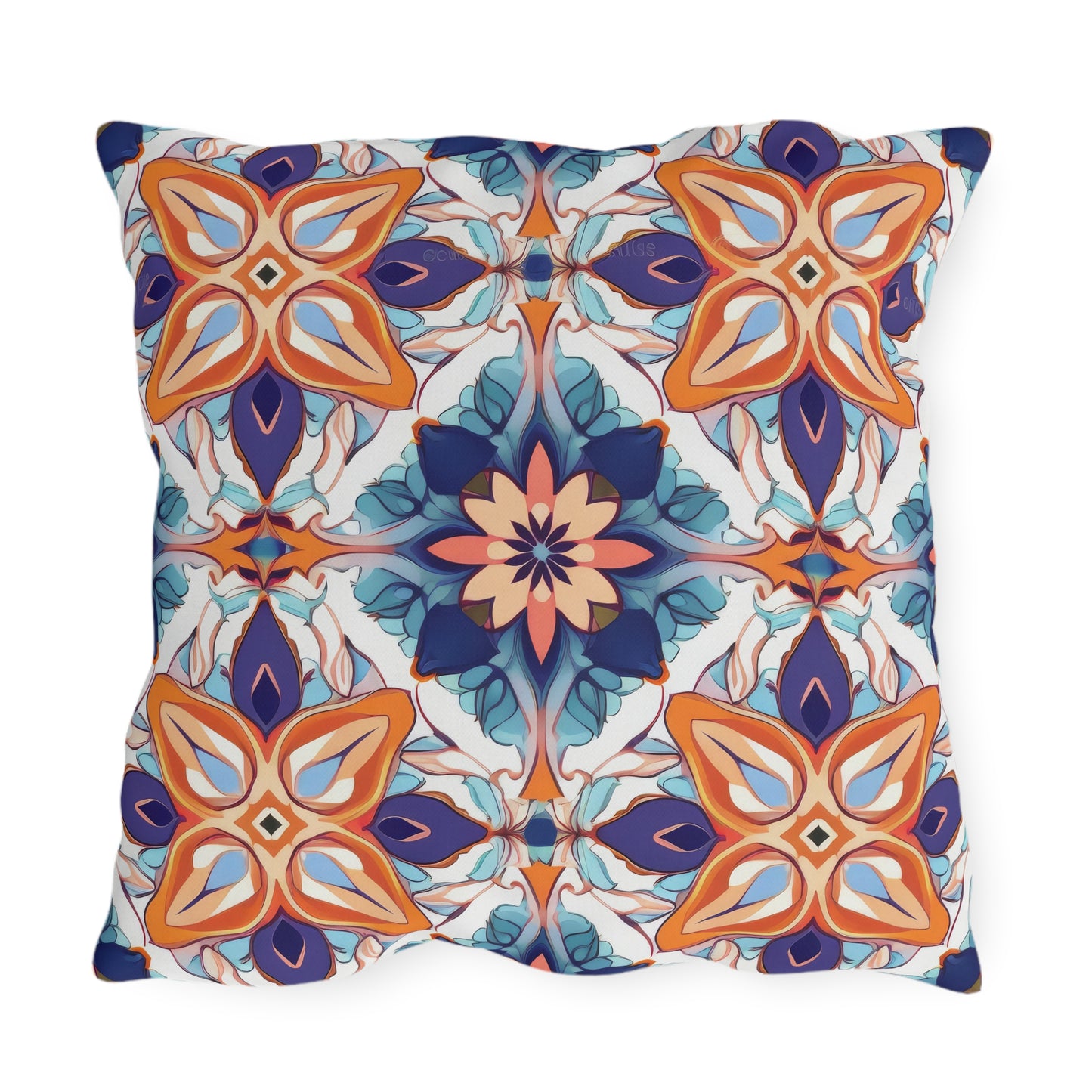 Moroccan Moonlight Sonata . Outdoor Pillows