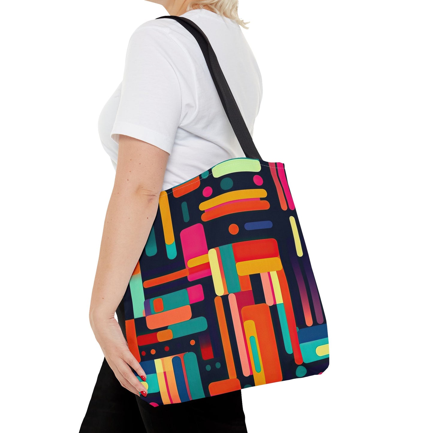 Cybernetic Nostalgia. Tote Bag for Everyday Use