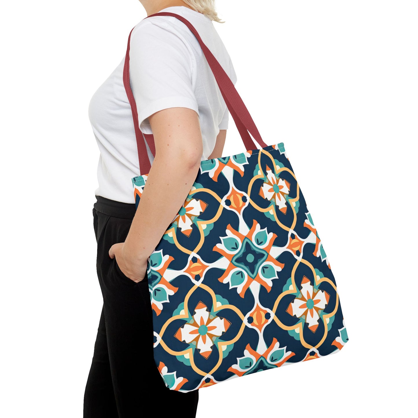 Saffron Souk Symphony. Tote Bag for Everyday Use