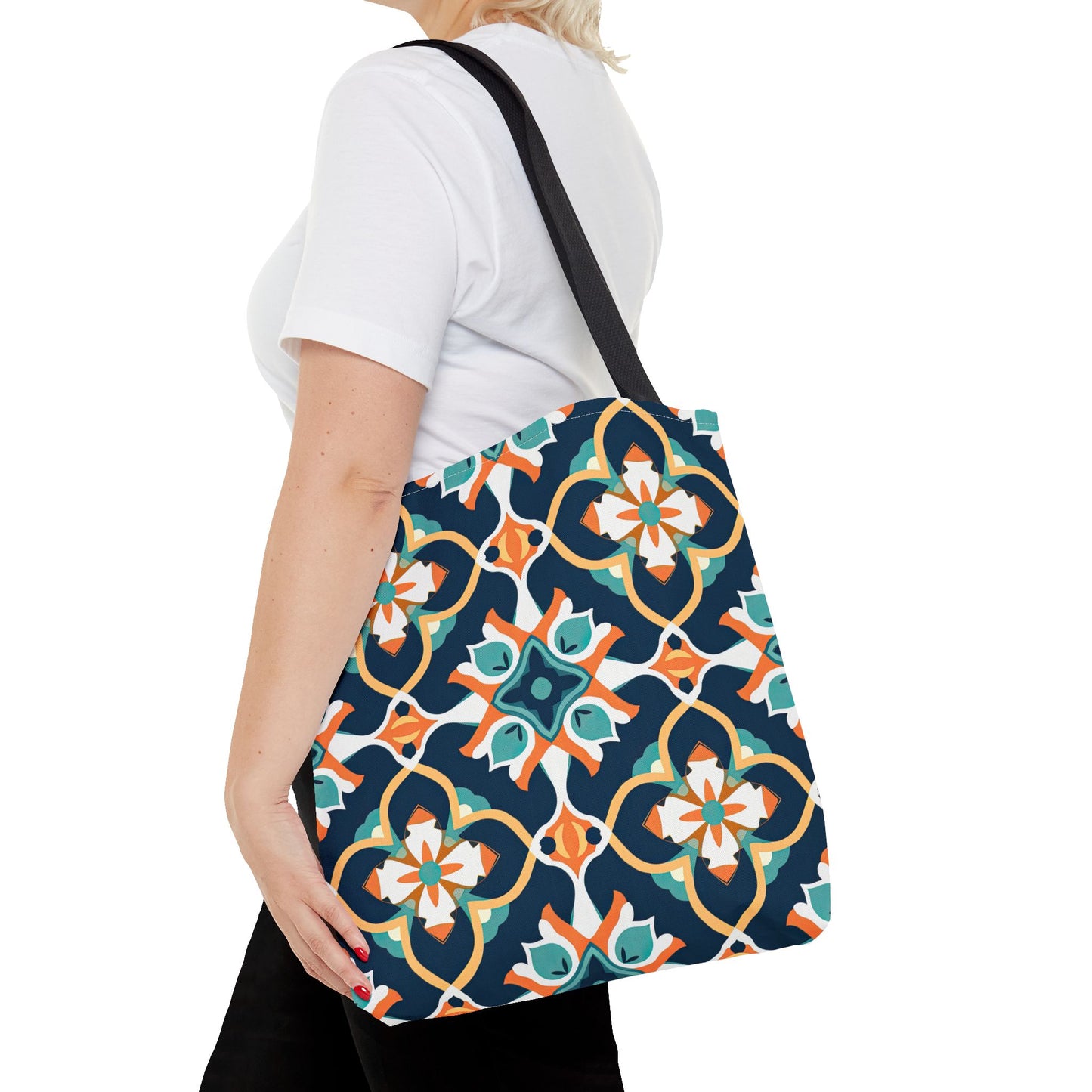 Saffron Souk Symphony. Tote Bag for Everyday Use