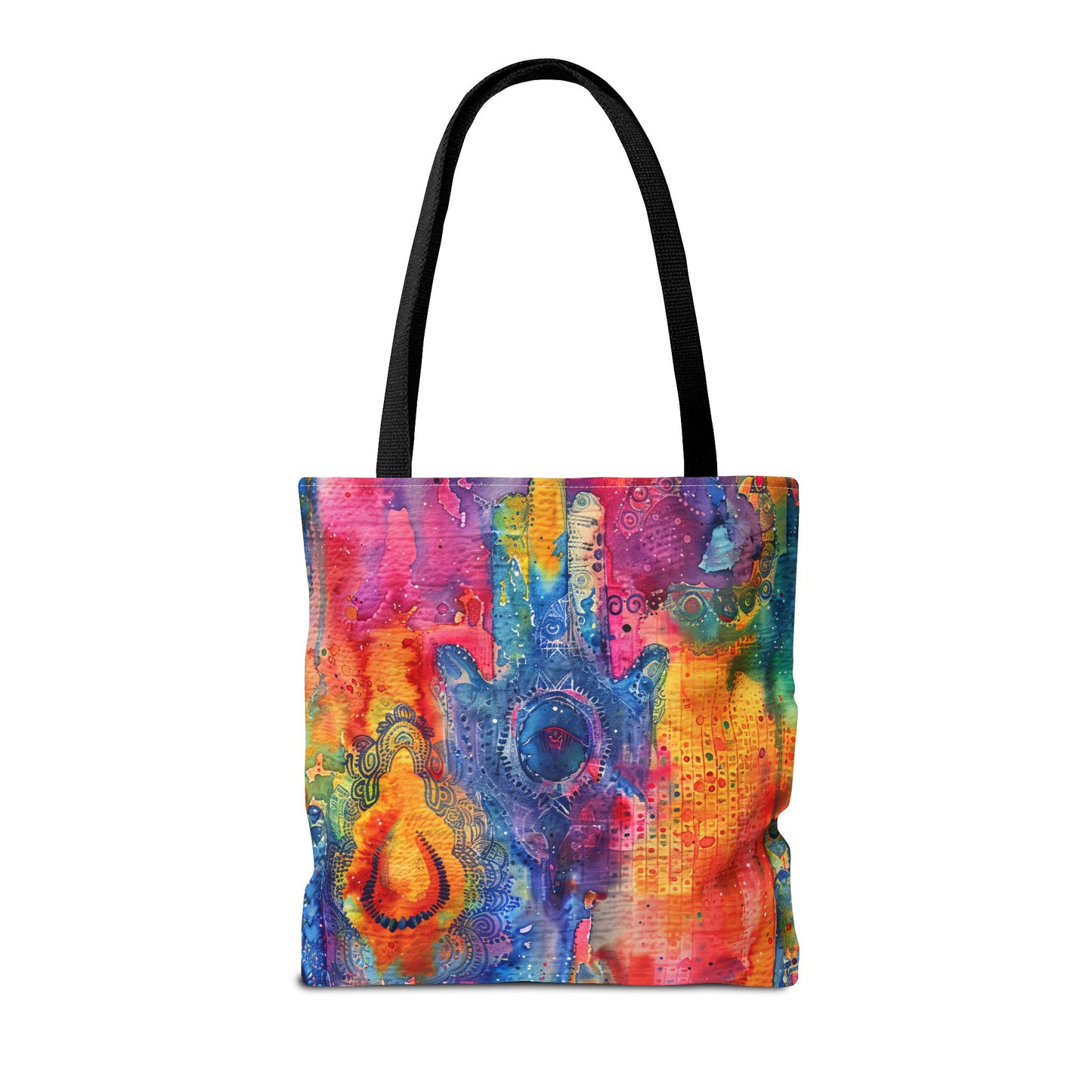 Prismatic Hamsa . Tote Bag for Everyday Use