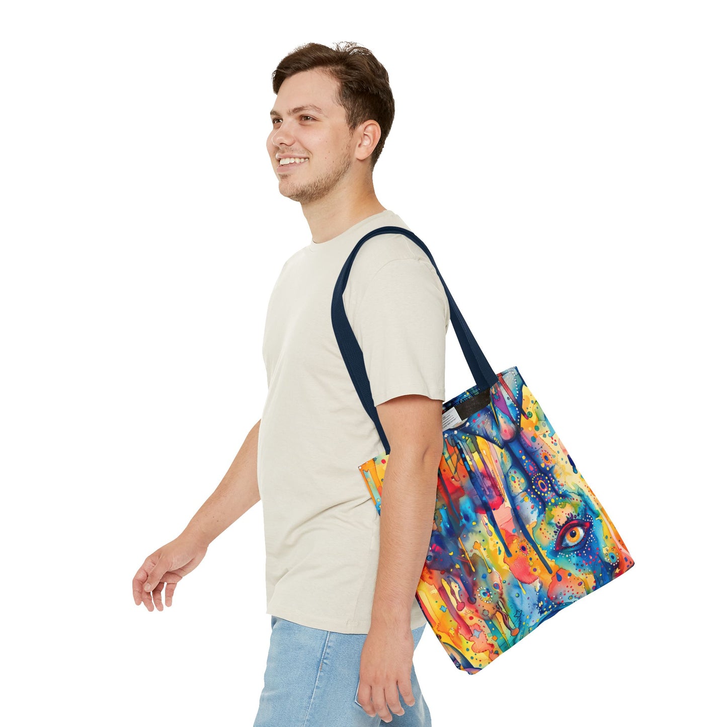 Hamsa Jewel burst. Tote Bag for Everyday Use