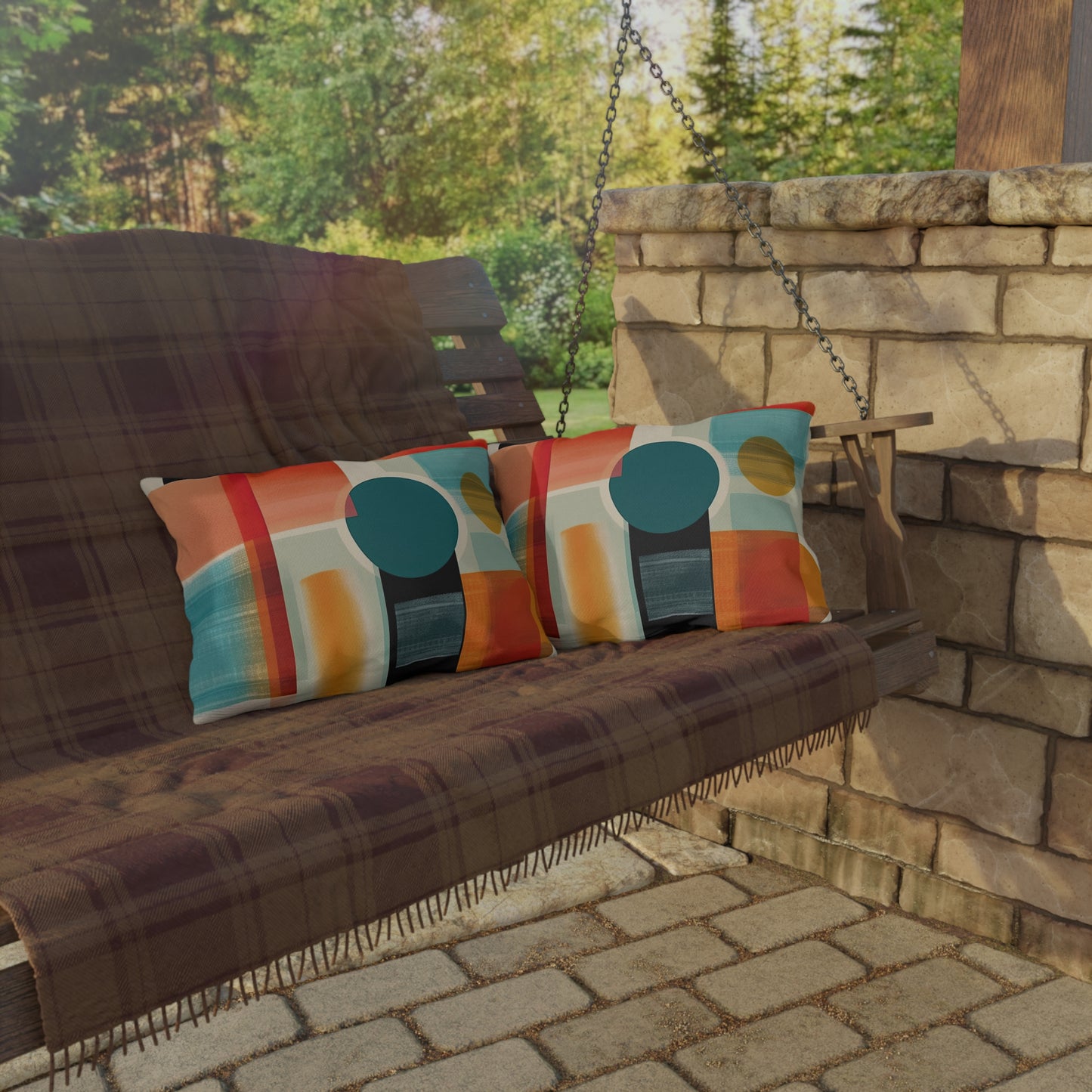 Dimensional Melody. Outdoor Pillows