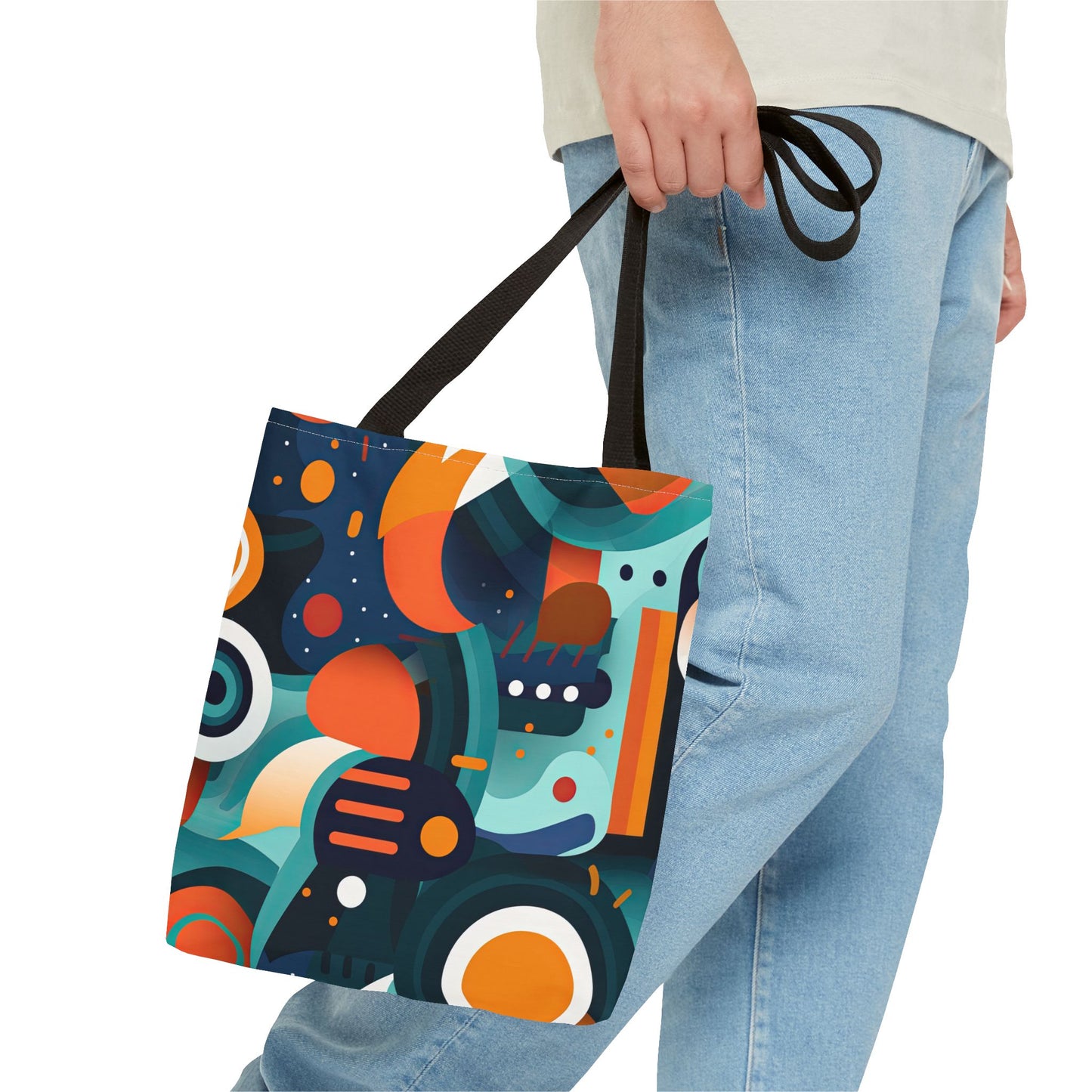 Retro Futurism. Tote Bag for Everyday Use