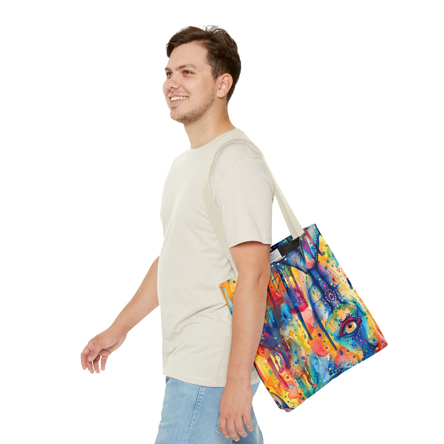 Hamsa Jewel burst. Tote Bag for Everyday Use