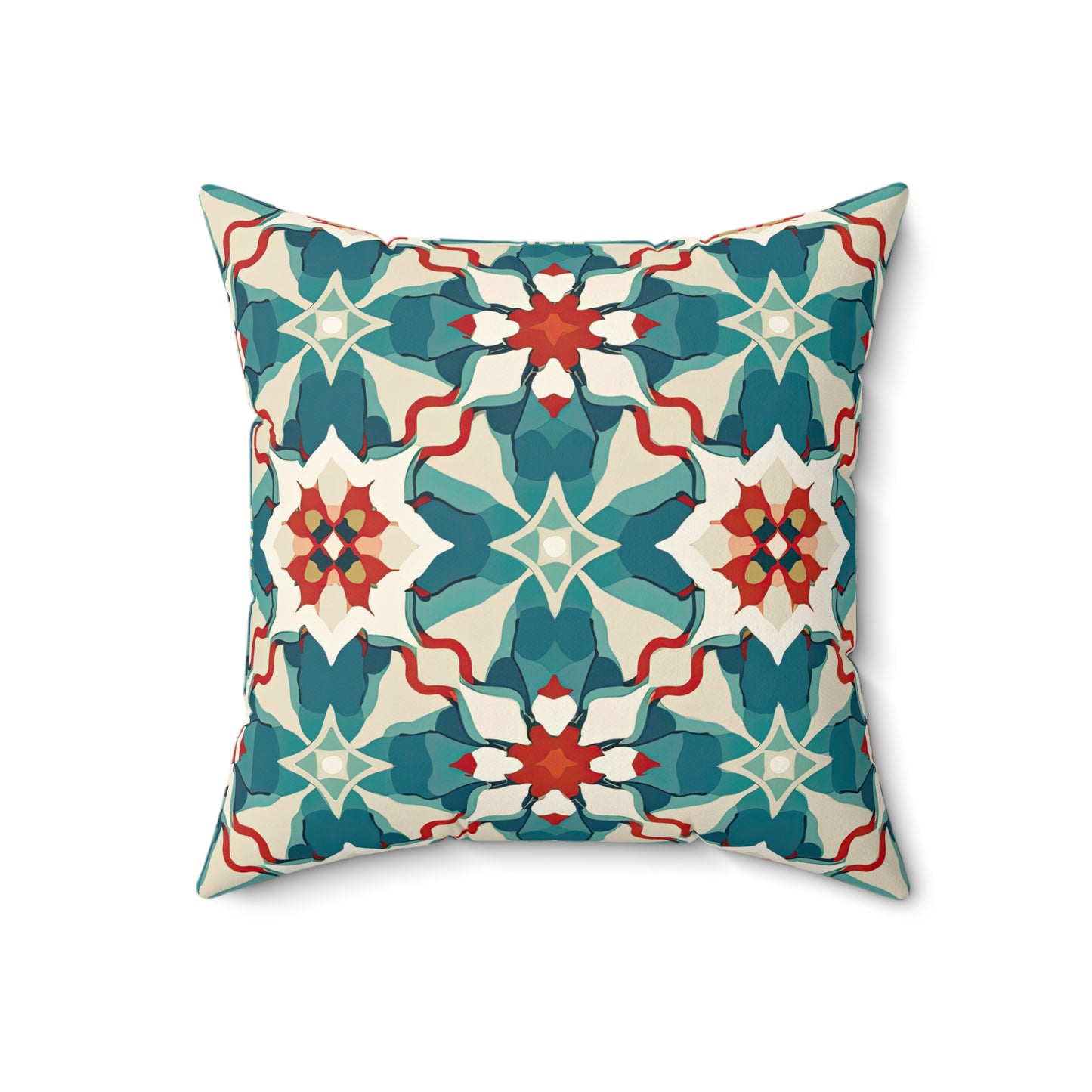 Atlas Dreamscape Fresco. Spun Polyester Square Pillow