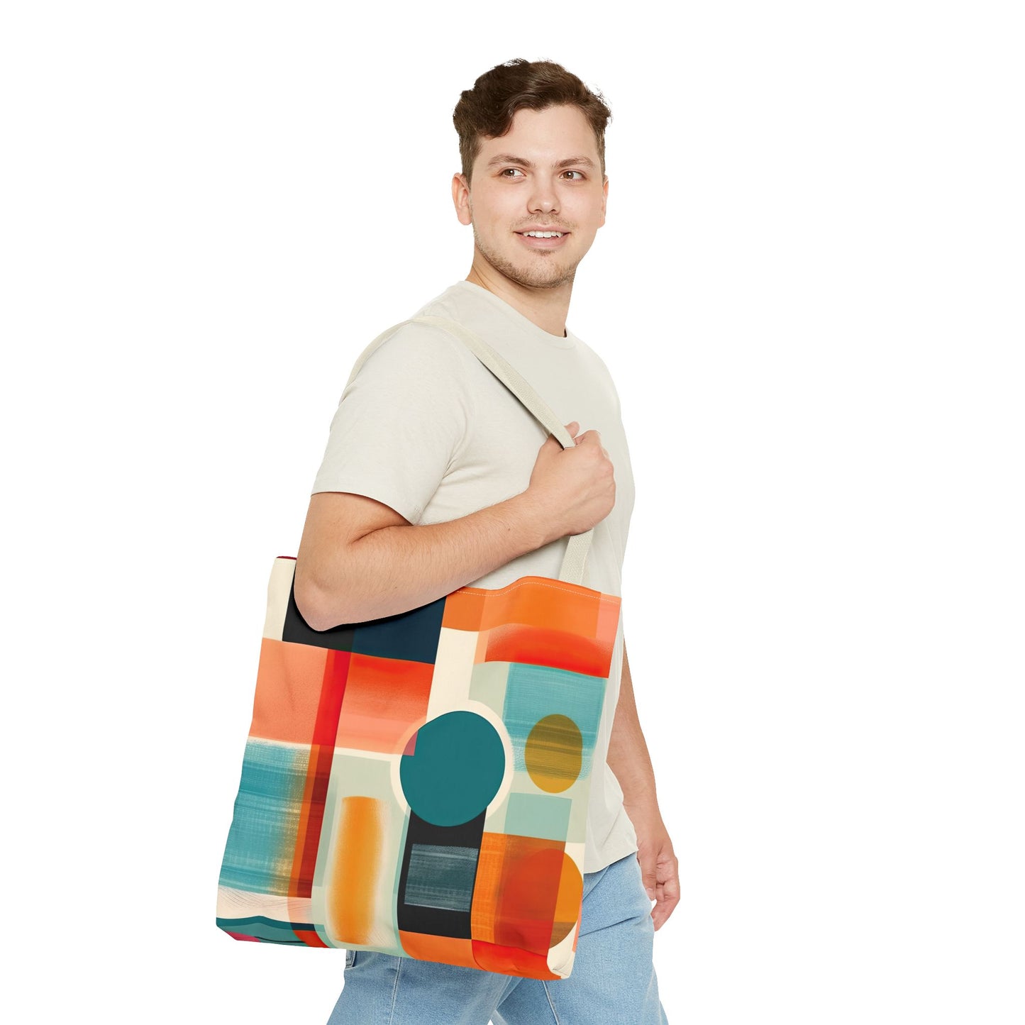 Dimensional Melody. Tote Bag for Everyday Use