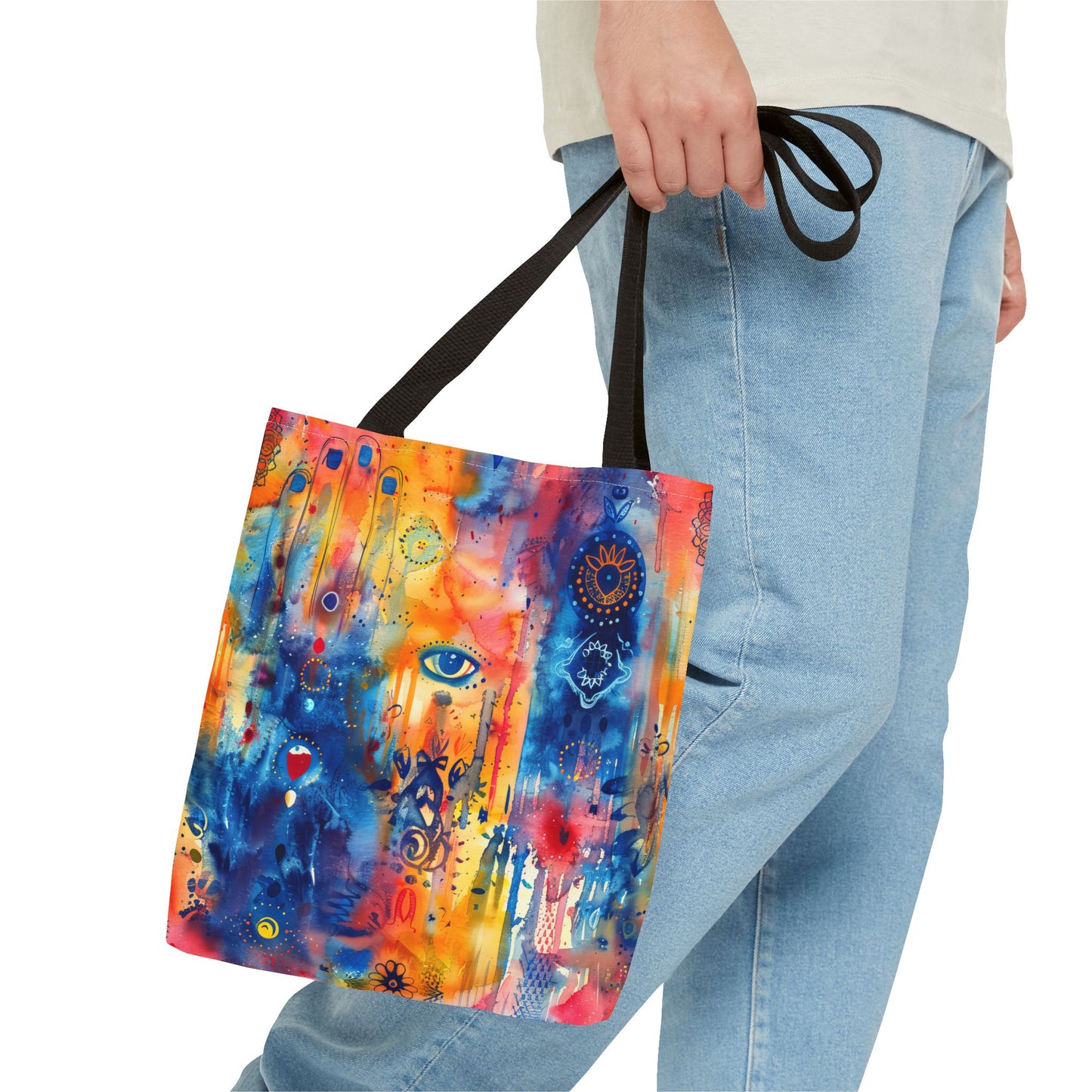 Rainbow Shield . Tote Bag for Everyday Use