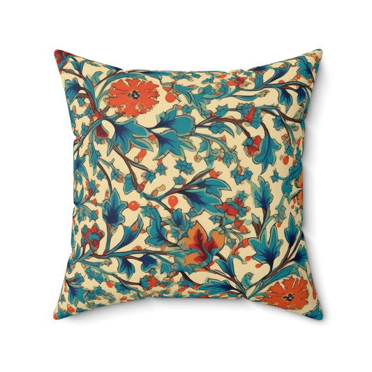 Nectar Nocturne .Spun Polyester Square Pillow