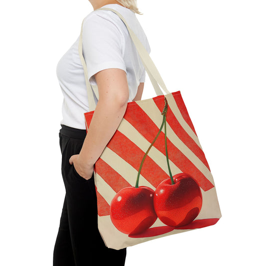 Cherry Noir. Tote Bag for Everyday Use