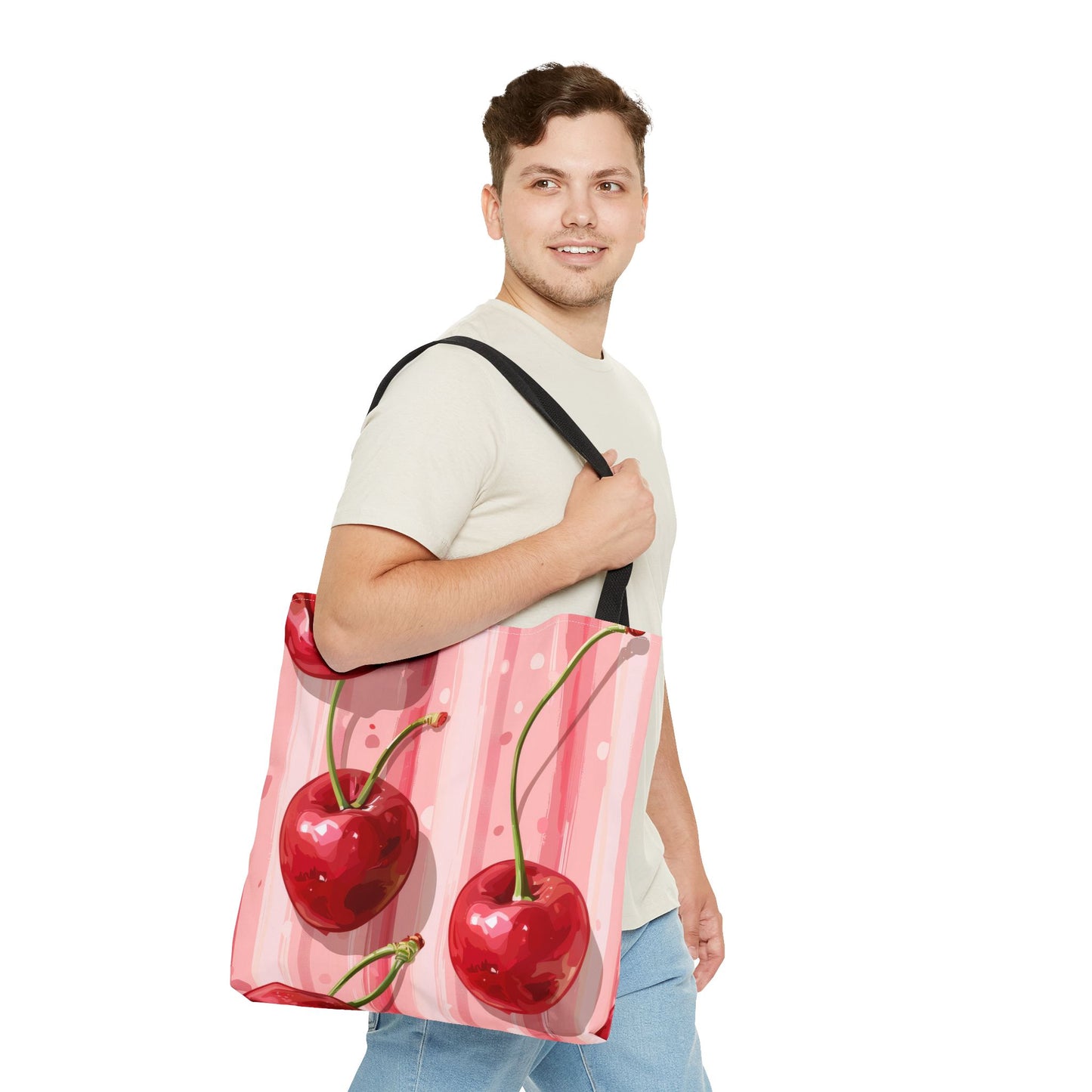 Copy of Cherry Noir. Tote Bag for Everyday Use