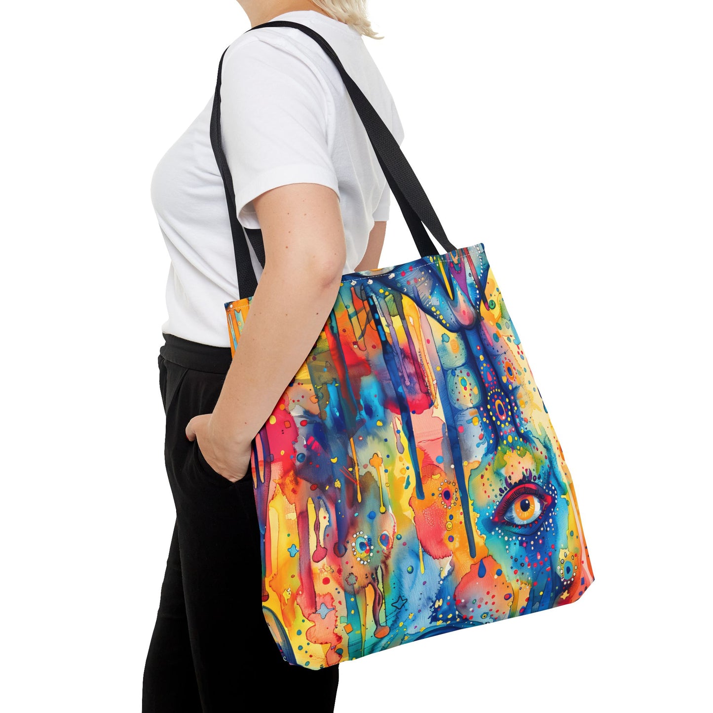 Hamsa Jewel burst. Tote Bag for Everyday Use