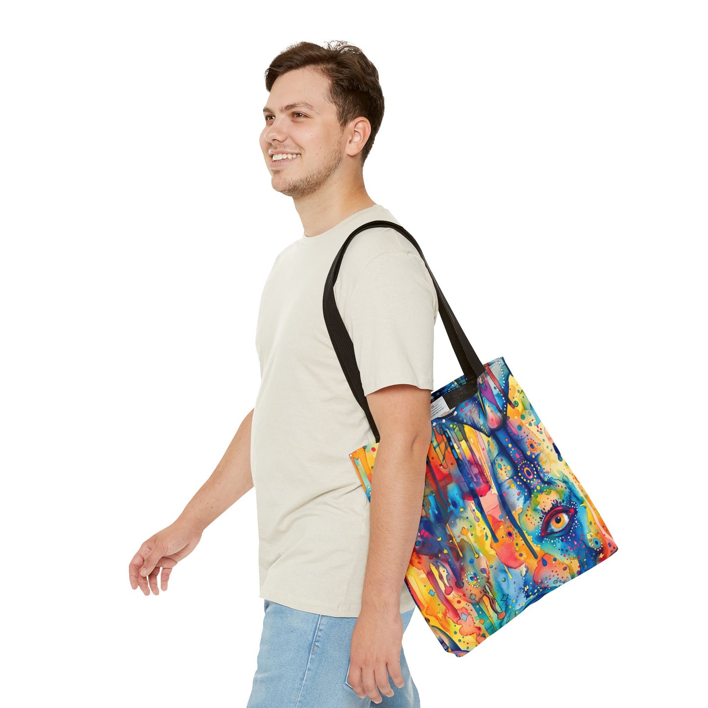 Hamsa Jewel burst. Tote Bag for Everyday Use