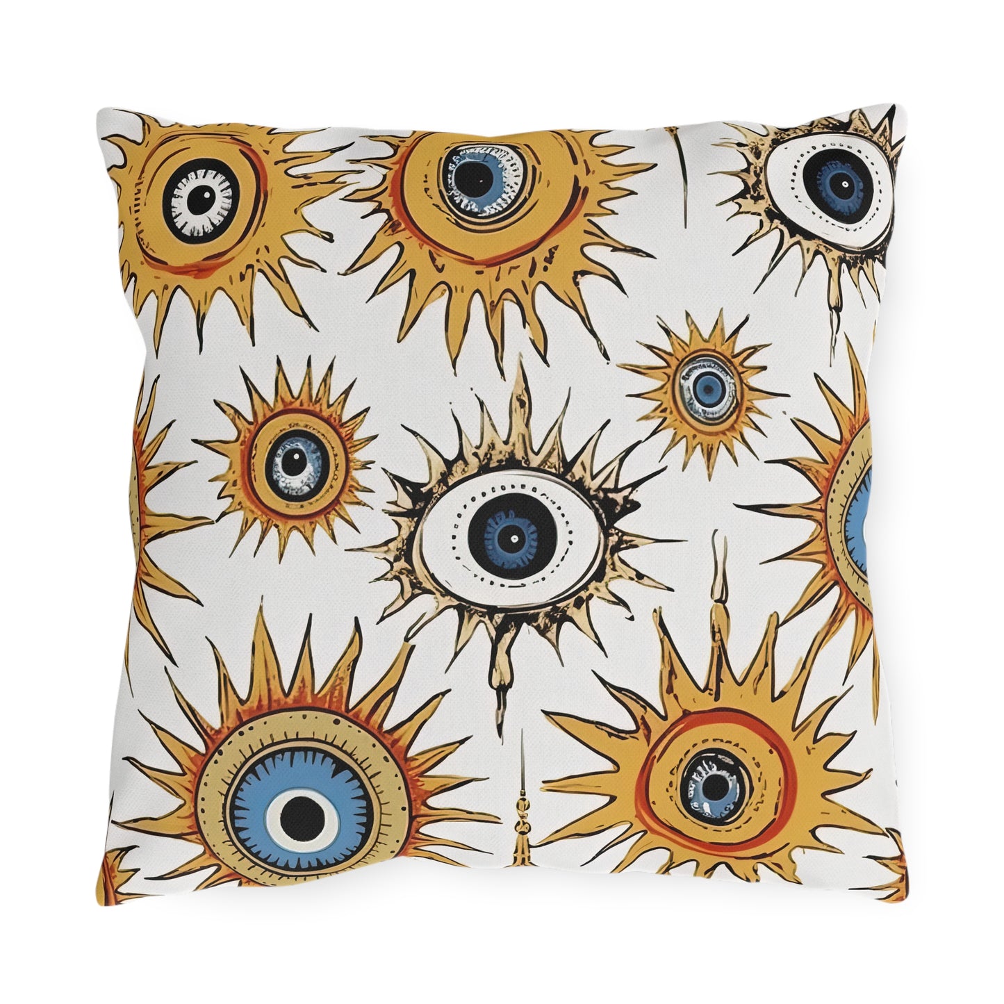 Ethereal Eyeful. Outdoor Pillows