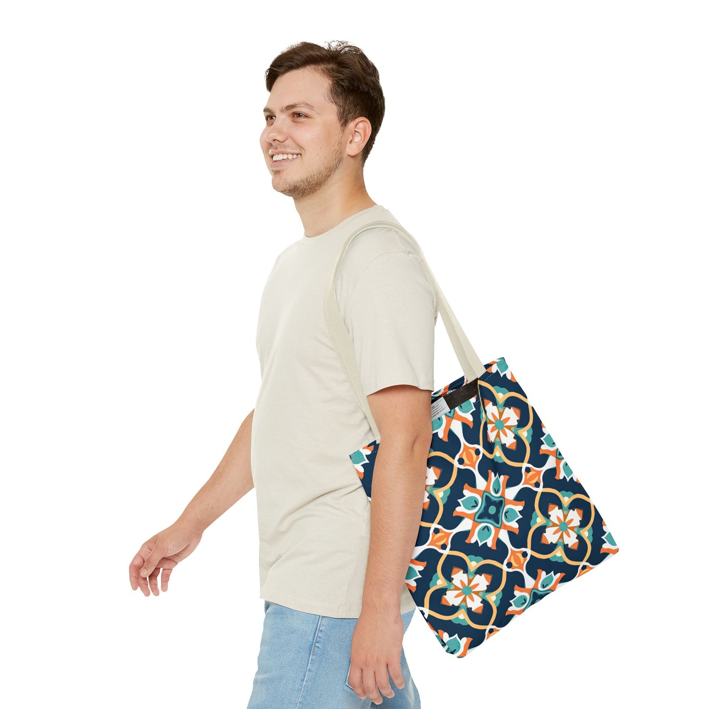 Saffron Souk Symphony. Tote Bag for Everyday Use
