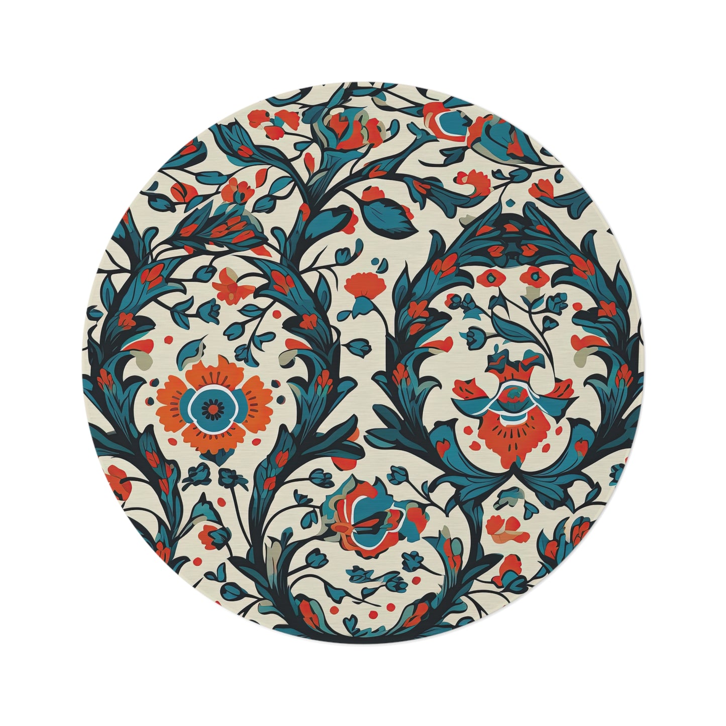 Veil Variations . Round Rug