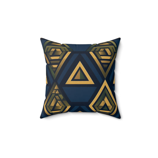 Echo Valknut- Decorative Spun Polyester Cushion