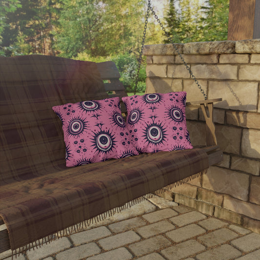 Sinuous Specter. Outdoor Pillows