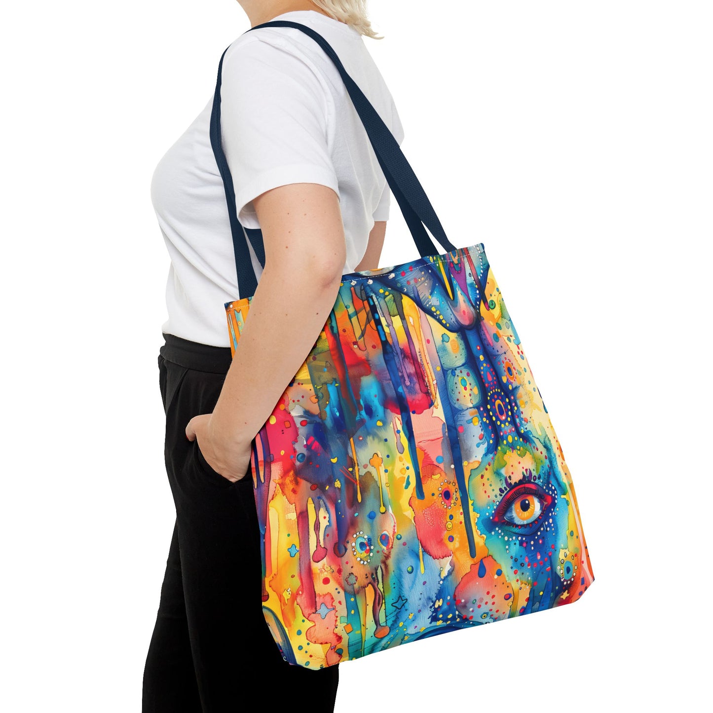 Hamsa Jewel burst. Tote Bag for Everyday Use