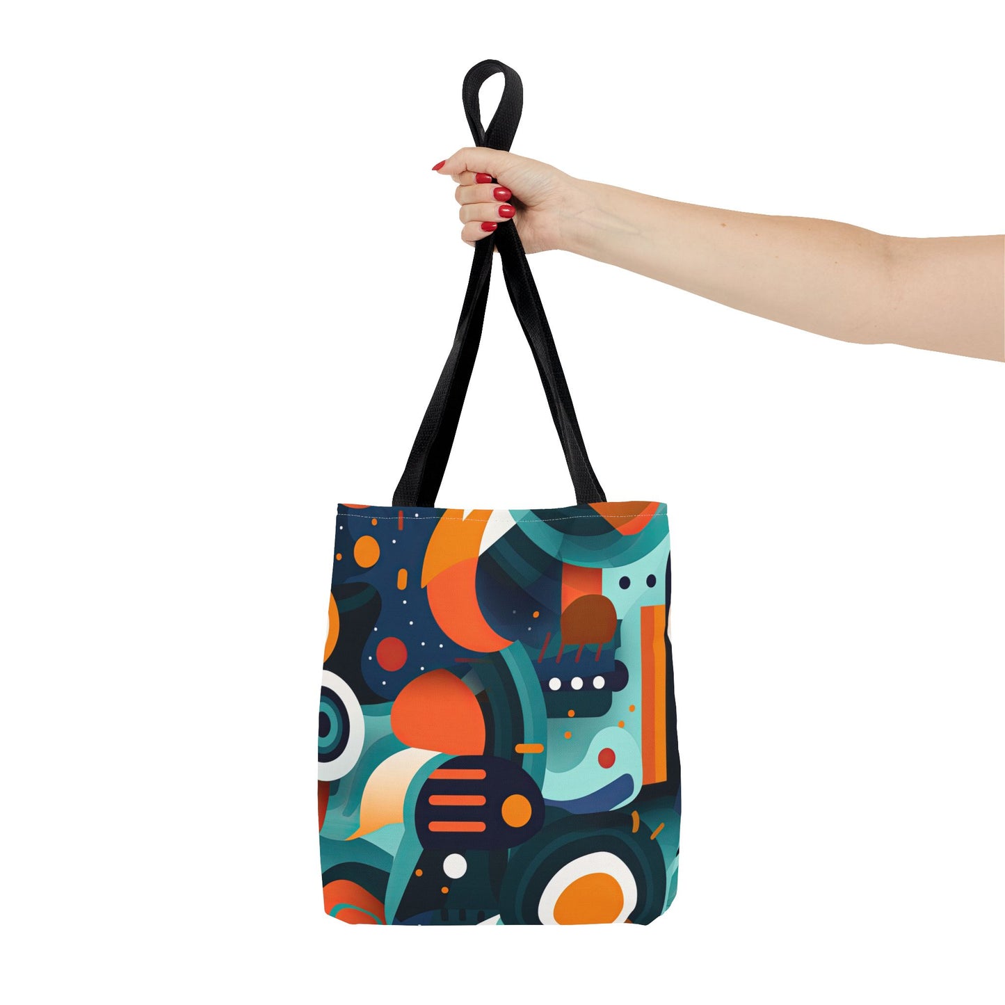 Retro Futurism. Tote Bag for Everyday Use